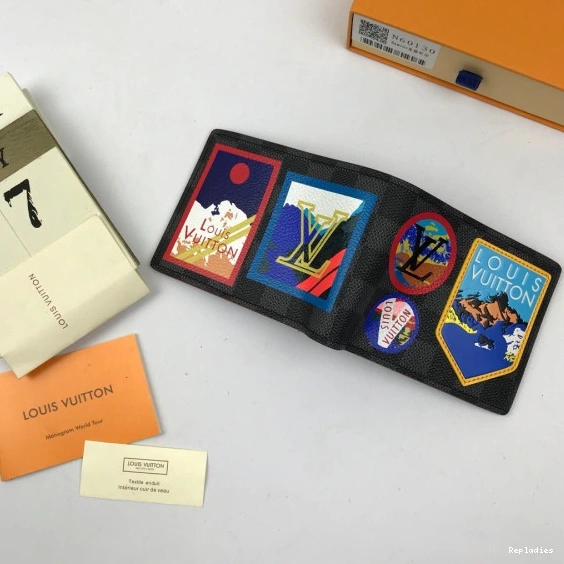 Cheap Vuitton MULTIPLE Louis WALLET 0815